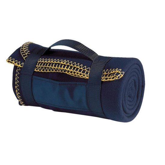 Плед флісовий Easy Gifts Nashville 180х120 см, колір темно-синій - 690244 Плед флісовий Easy Gifts Nashville 180х120 см, колір темно-синій - 690244