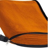 Плед-подушка флісовий Easy Gifts Radcliff 120х180 см, колір помаранчевий - 277510