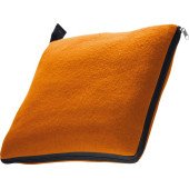 Плед-подушка флісовий Easy Gifts Radcliff 120х180 см, колір помаранчевий - 277510