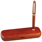 Набір ручок Macma з рожевого дерева, колір коричневий - 1401601