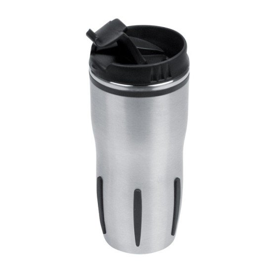 Термокружка 500 мл сталева Macma, колір сірий - 6540707