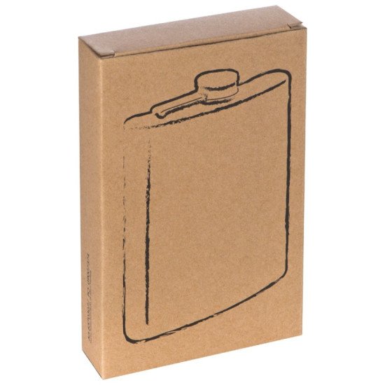 Фляга 237 мл сталева Macma, колір сірий - 6570307