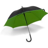 Парасоля-тростина автоматична Voyager Twocolor, колір чорний/зелений - V4118-06