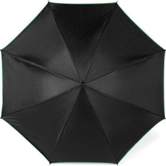 Парасоля-тростина автоматична Voyager Twocolor, колір чорний/зелений - V4118-06