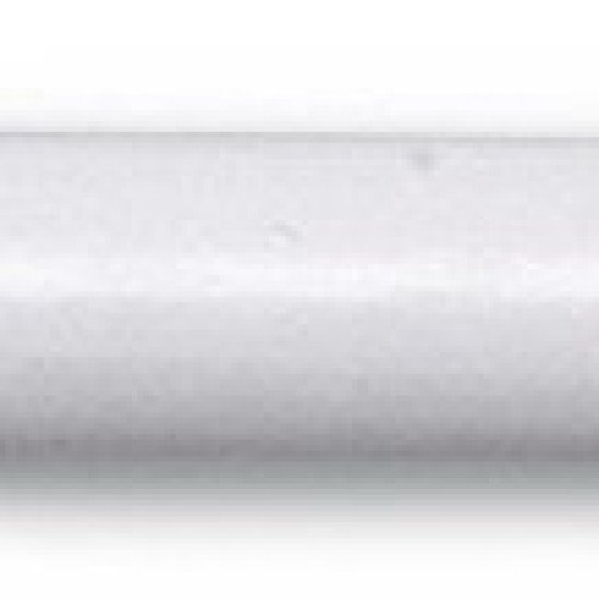 Олівець з гумкою незаточений Voyager, колір білий - V6107-02