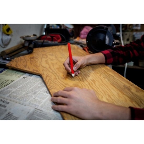 Олівець столярний Voyager, колір білий - V5712-02