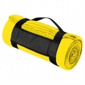 Плед флісовий Easy Gifts Nashville 180х120 см, колір жовтий - 690208 Плед флісовий Easy Gifts Nashville 180х120 см, колір жовтий - 690208