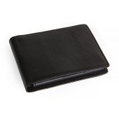 Гаманець чоловічий шкіряний Stefania, колір чорний - 014M-MAL-62