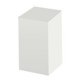 Коробка картонна 20 х 8,1 х 8,1 см, колір білий - 2221K
