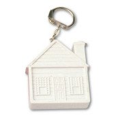 Рулетка-брелок 2 м Voyager House, колір білий - V2088-02