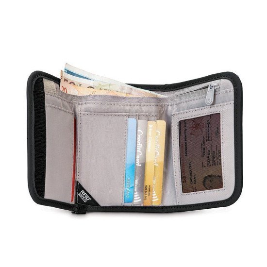 Гаманець Pacsafe RFIDsafe V125, колір чорний - 10558100