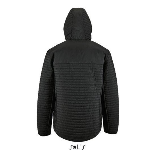 Куртка чоловіча SOL'S Rocket, колір чорний - 02014312XL Куртка чоловіча SOL'S Rocket, колір чорний - 02014312XL