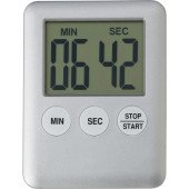 Таймер кухонний з магнітом Voyager, колір сріблястий - V8554-32