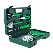 Набір садових інструментів 7в1 Bergamo Gardenia PRO, в кейсі, колір зелений - 1770T-4 Набір садових інструментів 7в1 Bergamo Gardenia PRO, в кейсі, колір зелений - 1770T-4