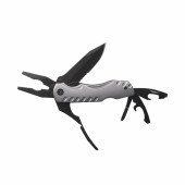 Мультитул 8в1 TheGeneral Edge з набором викруткових біт, 110 мм, в чохлі, колір графітовий - 1200MT-11