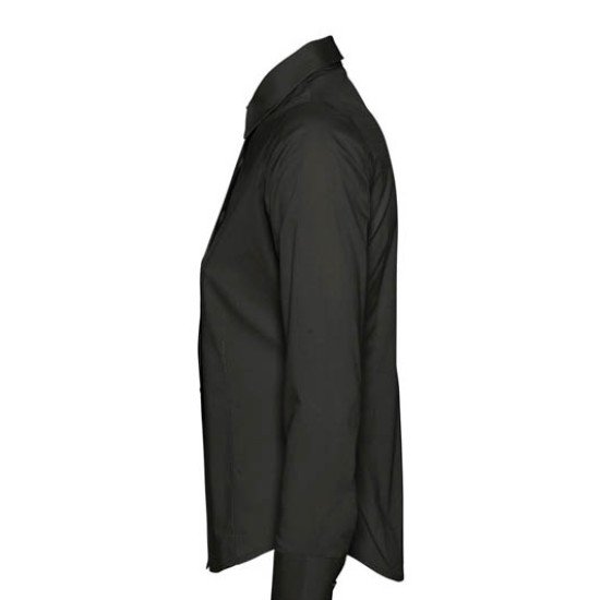 Сорочка жіноча SOL'S Eden, колір чорний - 170153123XL