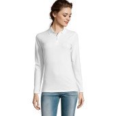 Лонгслів поло жіночий SOL'S Perfect LSL, колір зелене яблуко - 020832803XL Лонгслів поло жіночий SOL'S Perfect LSL, колір зелене яблуко - 020832803XL