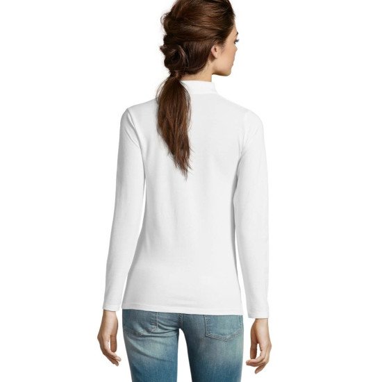 Лонгслів поло жіночий SOL'S Perfect LSL, колір зелене яблуко - 020832803XL Лонгслів поло жіночий SOL'S Perfect LSL, колір зелене яблуко - 020832803XL