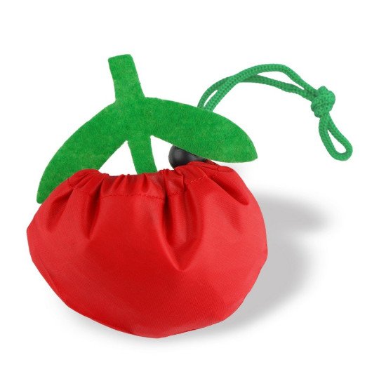 Сумка-шопер складана з короткими ручками Voyager Rosie, колір червоний/темно-зелений - V7531-99