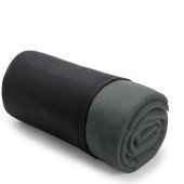 Плед флісовий Voyager 120х150 см, колір графітовий - V7822-15