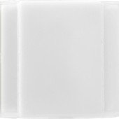 Гумка з точилкою для олівців Voyager, колір білий - V9639-02