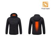 Куртка  з підігрівом Thermalli Chamonix, колір чорний - 108800013XL