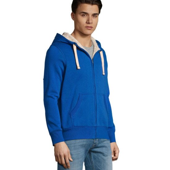 Худі на блискавці SOL'S Sherpa, колір яскраво-синій - 00584241L