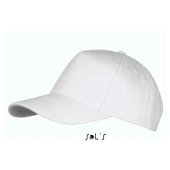 Кепка SOL'S Long Beach, колір білий - 00594102TUN