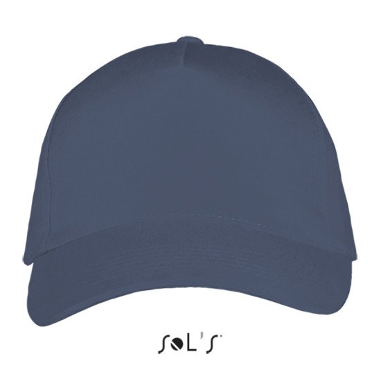 Кепка SOL'S Long Beach, колір джинсовий - 00594244TUN