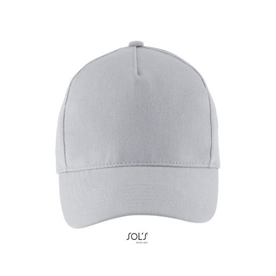 Кепка SOL'S Long Beach, колір сірий - 00594342TUN
