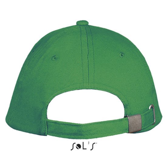 Кепка SOL'S Long Beach, колір яскраво-зелений/білий - 00594920TUN