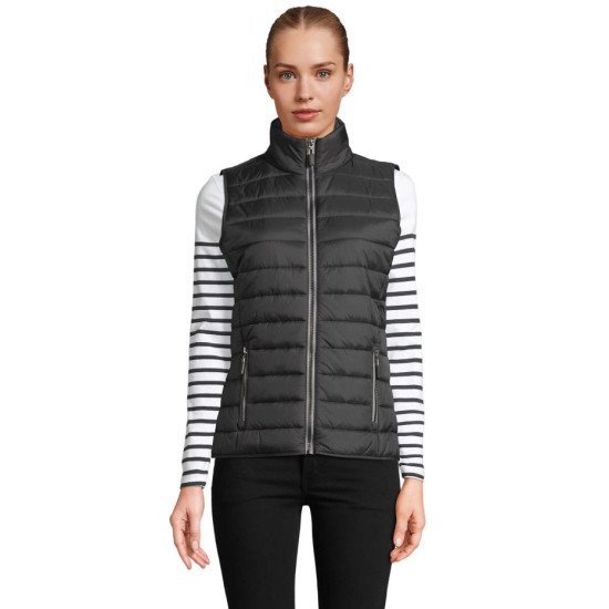 Жилет жіночий SOL'S Wave, колір чорний - 01437312L