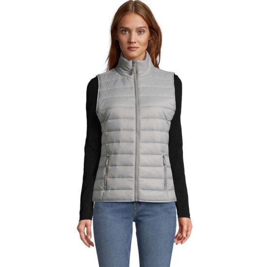 Жилет жіночий SOL'S Wave, колір металевий сірий - 01437351L