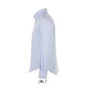 Сорочка чоловіча SOL'S Beverly, колір блакитний в смужку - 01650504L