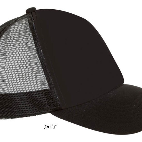 Кепка SOL'S Bubble, колір чорний - 01668312TUN