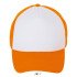 Кепка SOL'S Bubble, колір білий/неоново-помаранчевий - 01668517TUN