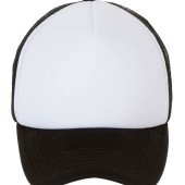 Кепка SOL'S Bubble, колір білий/чорний - 01668906TUN