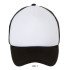Кепка SOL'S Bubble, колір білий/чорний - 01668906TUN