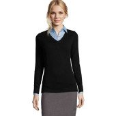 Пуловер жіночий SOL'S Glory, колір чорний - 01711312XS