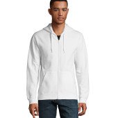 Худі на блискавці SOL'S Stone, колір білий - 017141023XL