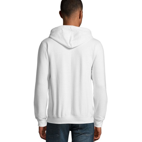 Худі на блискавці SOL'S Stone, колір білий - 017141023XL