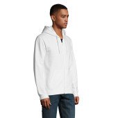 Худі на блискавці SOL'S Stone, колір білий - 017141023XL