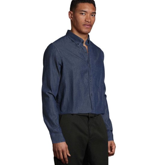 Сорочка чоловіча SOL'S Barry, колір джинсовий - 021006003XL