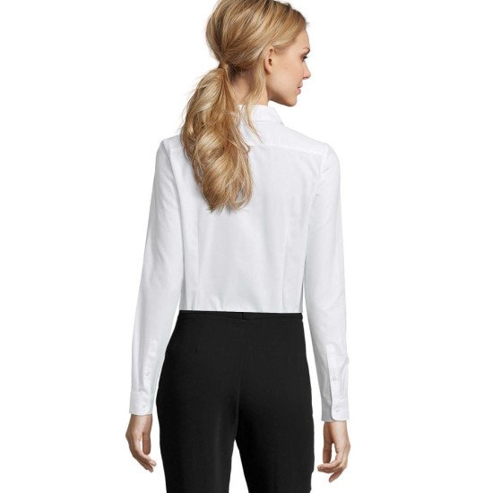 Сорочка жіноча SOL'S Brody, колір білий - 02103102L