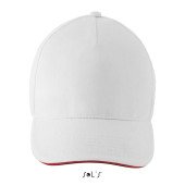 Кепка SOL'S Longchamp, колір білий - 02116102TUN