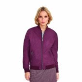 Куртка-бомбер SOL'S Roscoe, колір темно-бордовий - 02885167M