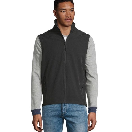 Жилет софтшел чоловічий SOL'S Race BW, колір перцево-червоний - 028871623XL