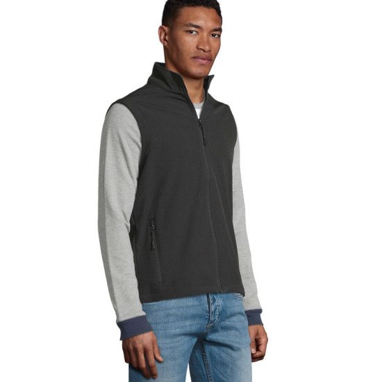 Жилет софтшел чоловічий SOL'S Race BW, колір перцево-червоний - 028871623XL