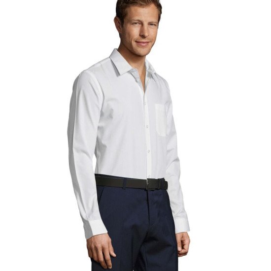 Сорочка SOL'S Brisbane Fit, колір білий - 029221023XL