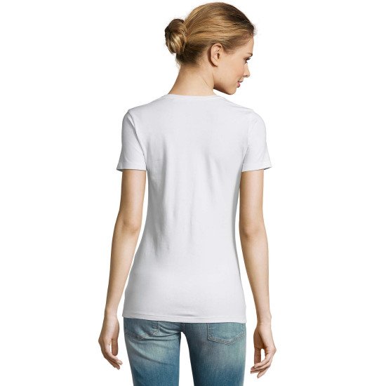 Футболка жіноча SOL'S Millenium, колір білий - 02946102L Футболка жіноча SOL'S Millenium, колір білий - 02946102L